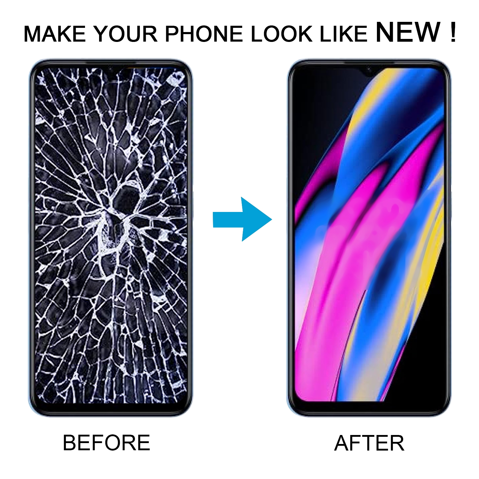 Realme Narzo 50A Prime RMX3516 LCD Screen Replacement - Image 5