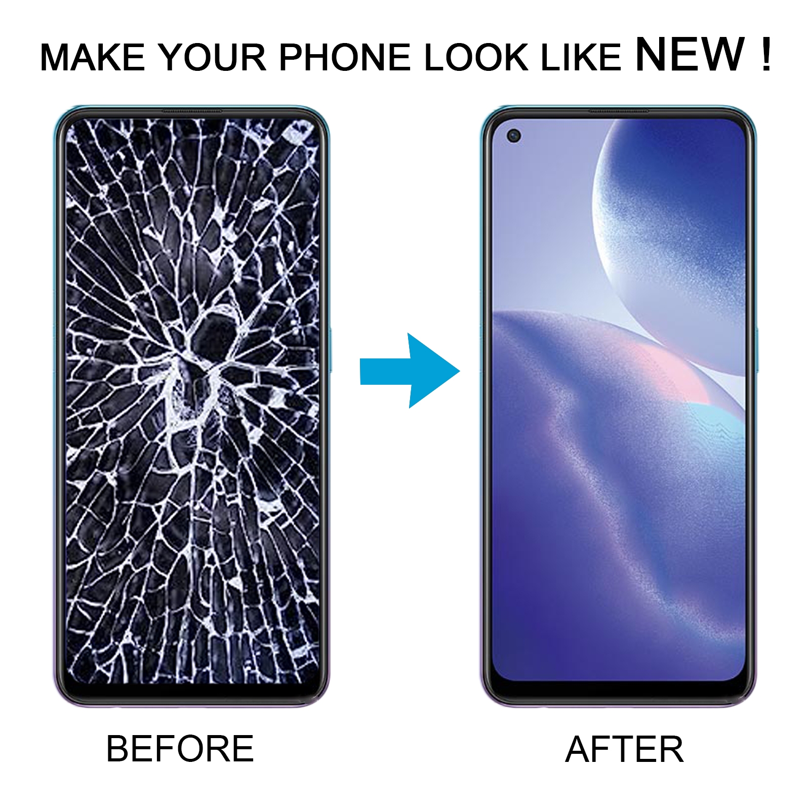 OPPO Reno6 Z AMOLED Screen Replacement - Image 5
