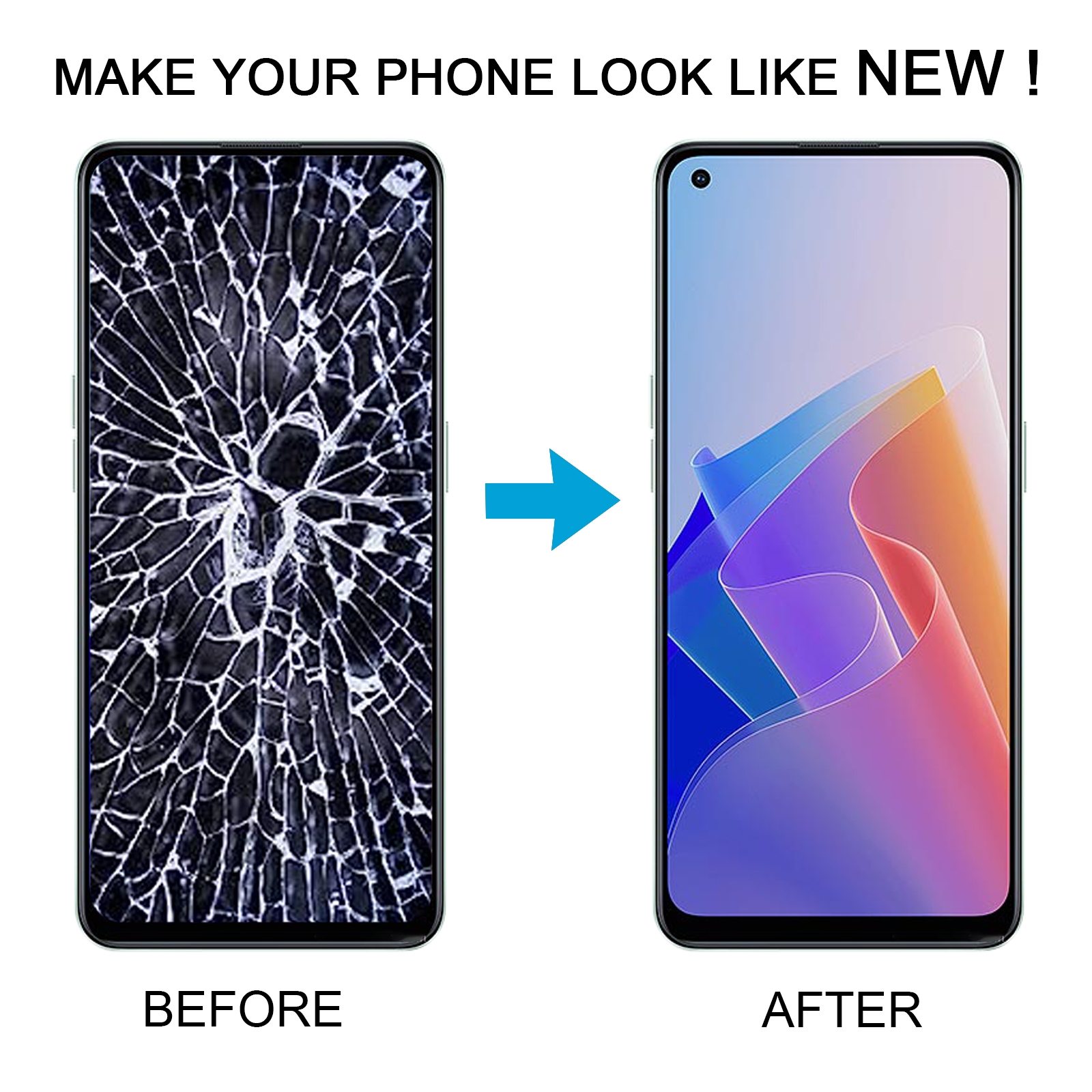 OPPO Reno8 Z 5G AMOLED Screen Replacement - Image 5