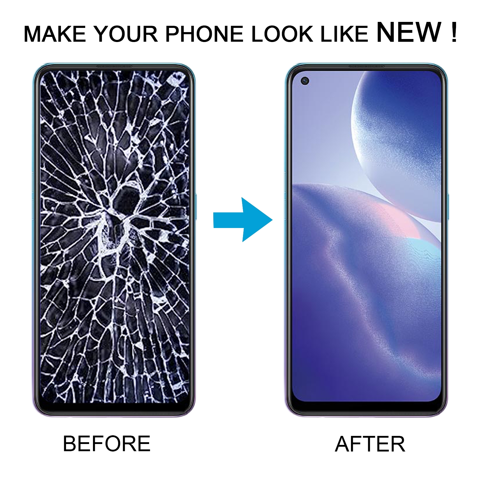 OPPO Reno6 Z OLED LCD Screen Digitizer Full Assembly Replacement - Image 5