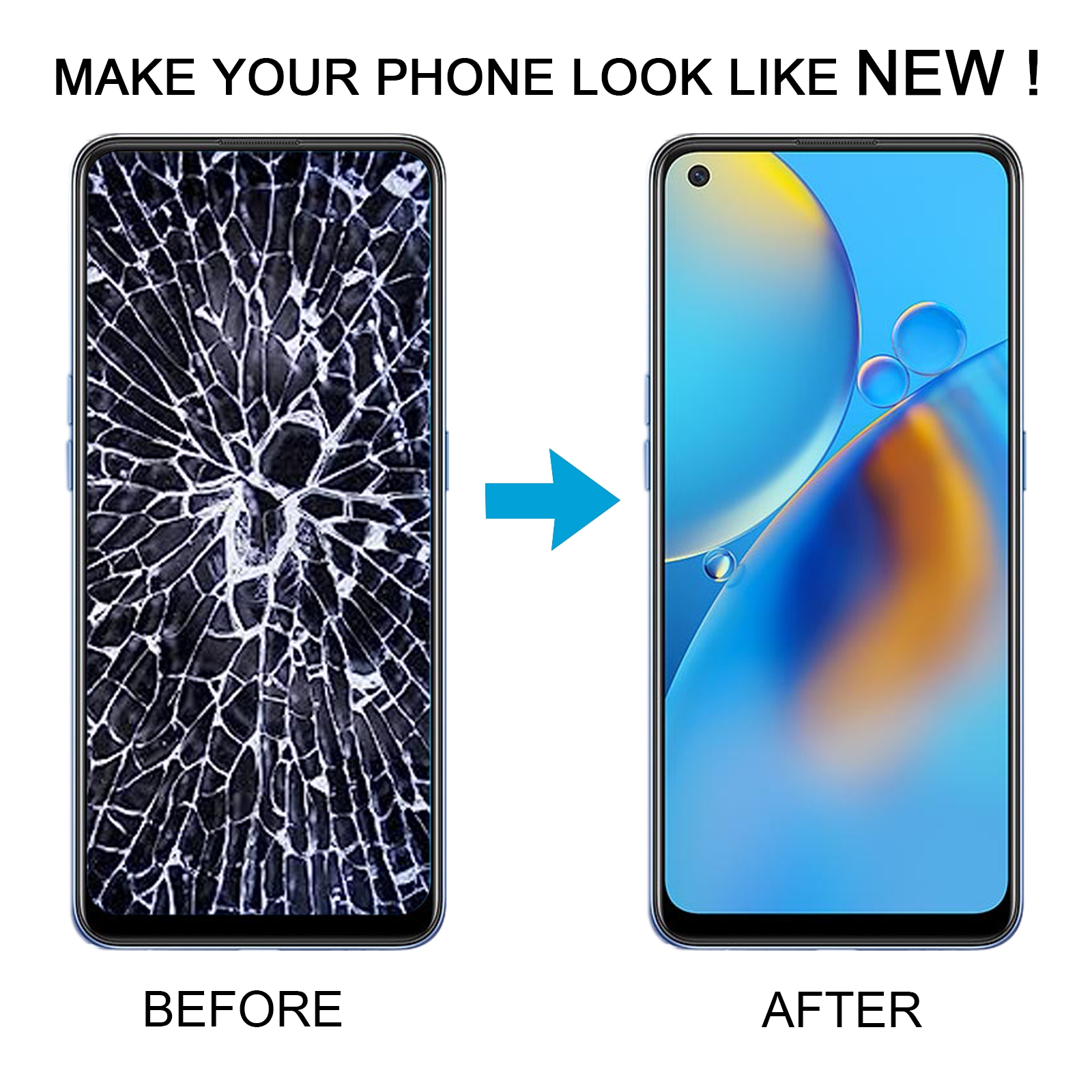 OPPO A74 4G Screen Replacement - Image 5