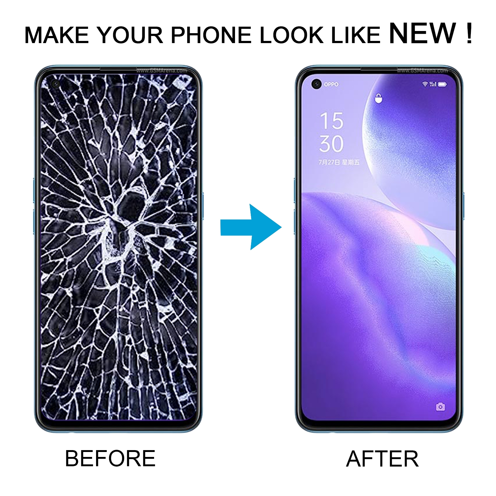 OPPO Find X3 Lite Screen Replacement - Image 5