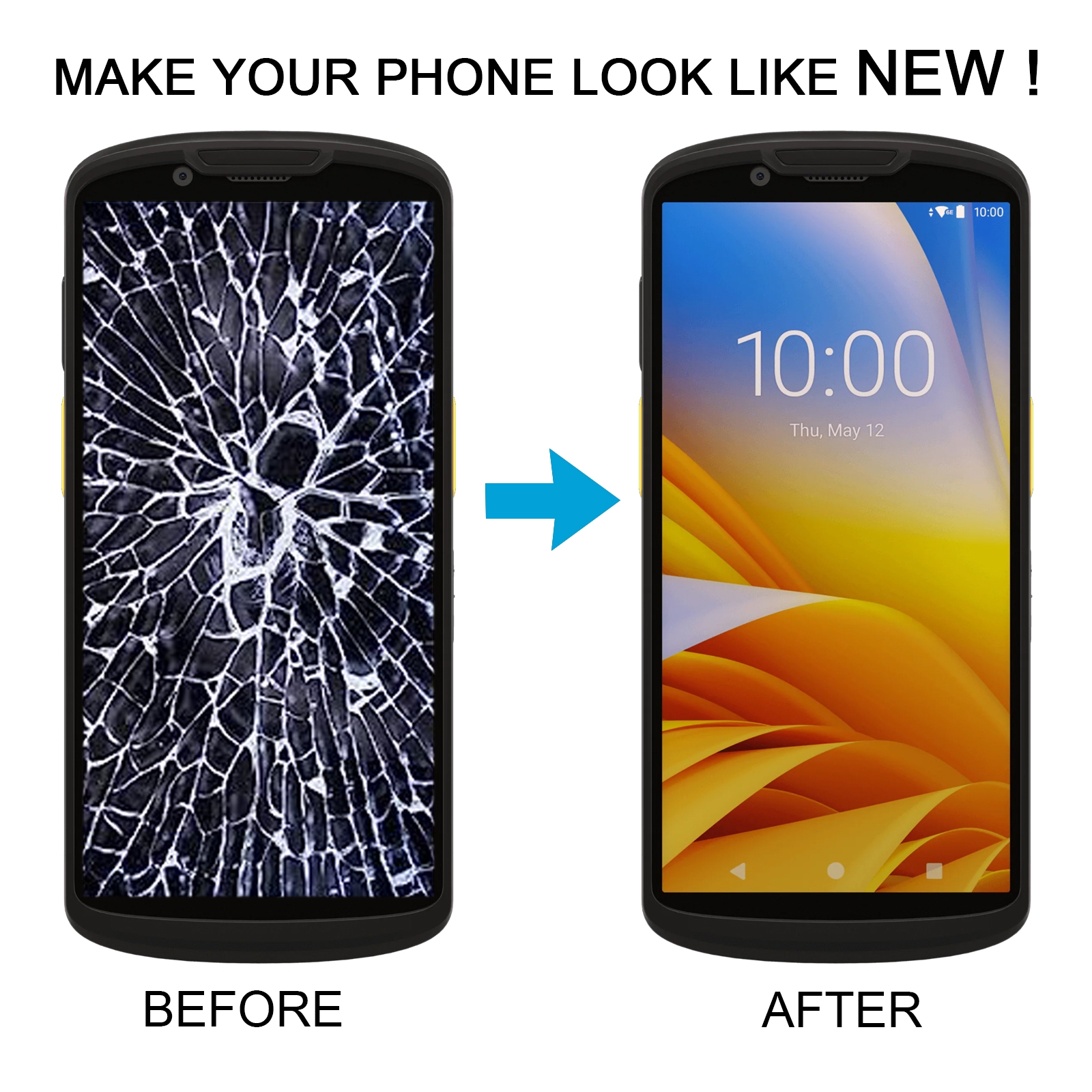 Zebra TC78 LCD Screen With Digitizer Full Assembly Replacement - Image 5