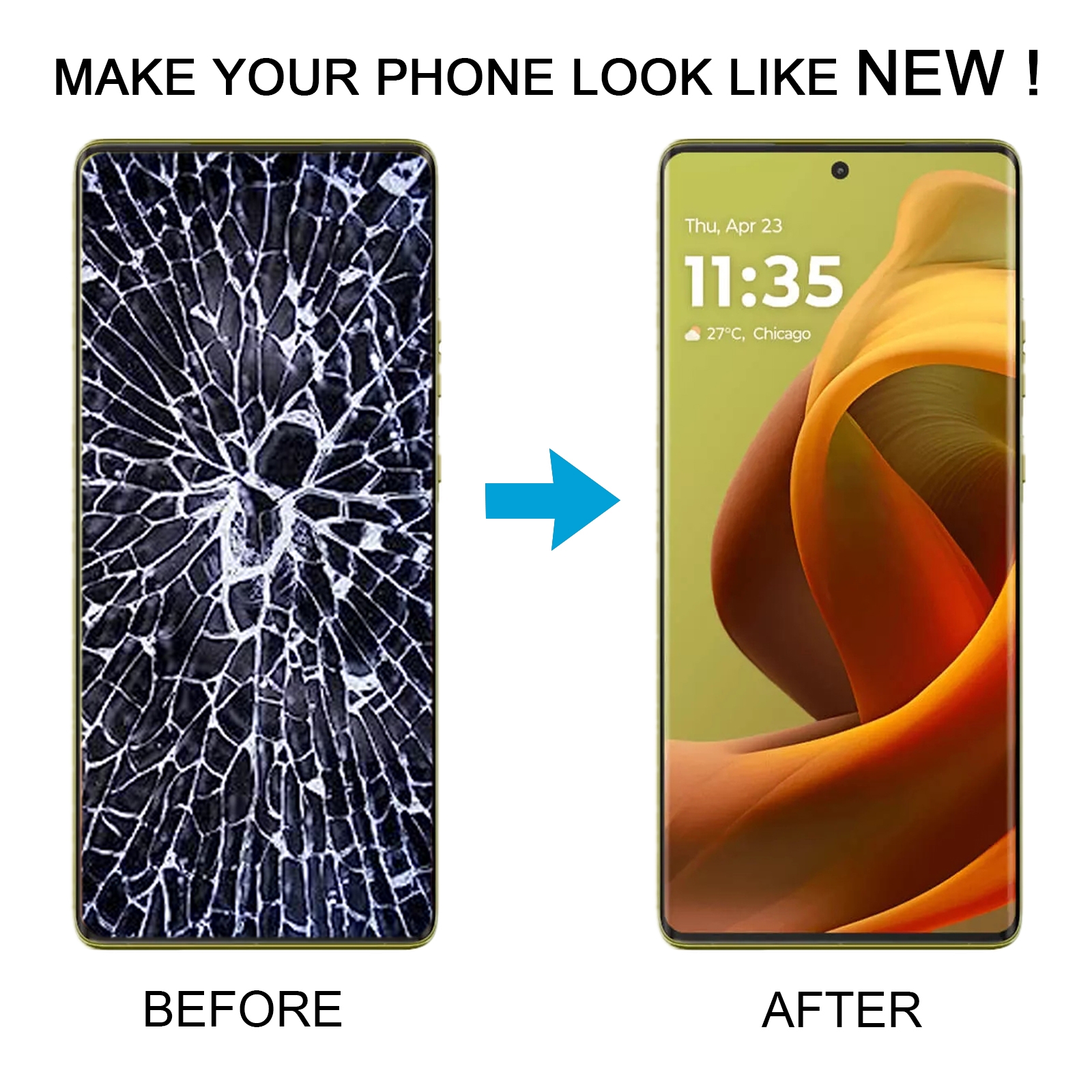 Motorola S50 Neo P-OLED LCD Screen with Digitizer Replacement - Image 5