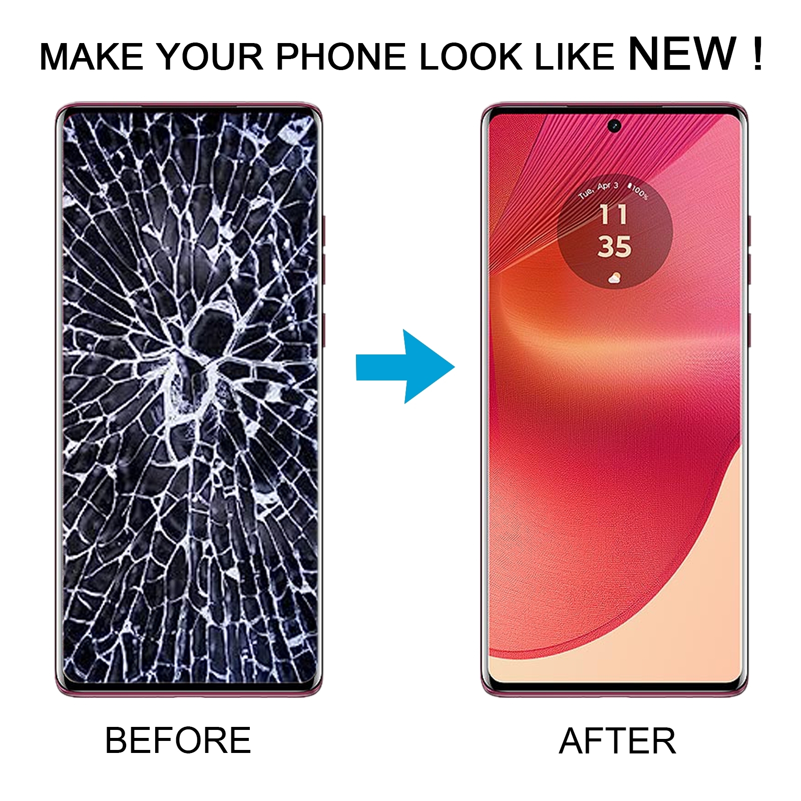 Motorola Edge 50 Pro Screen Replacement - Image 5