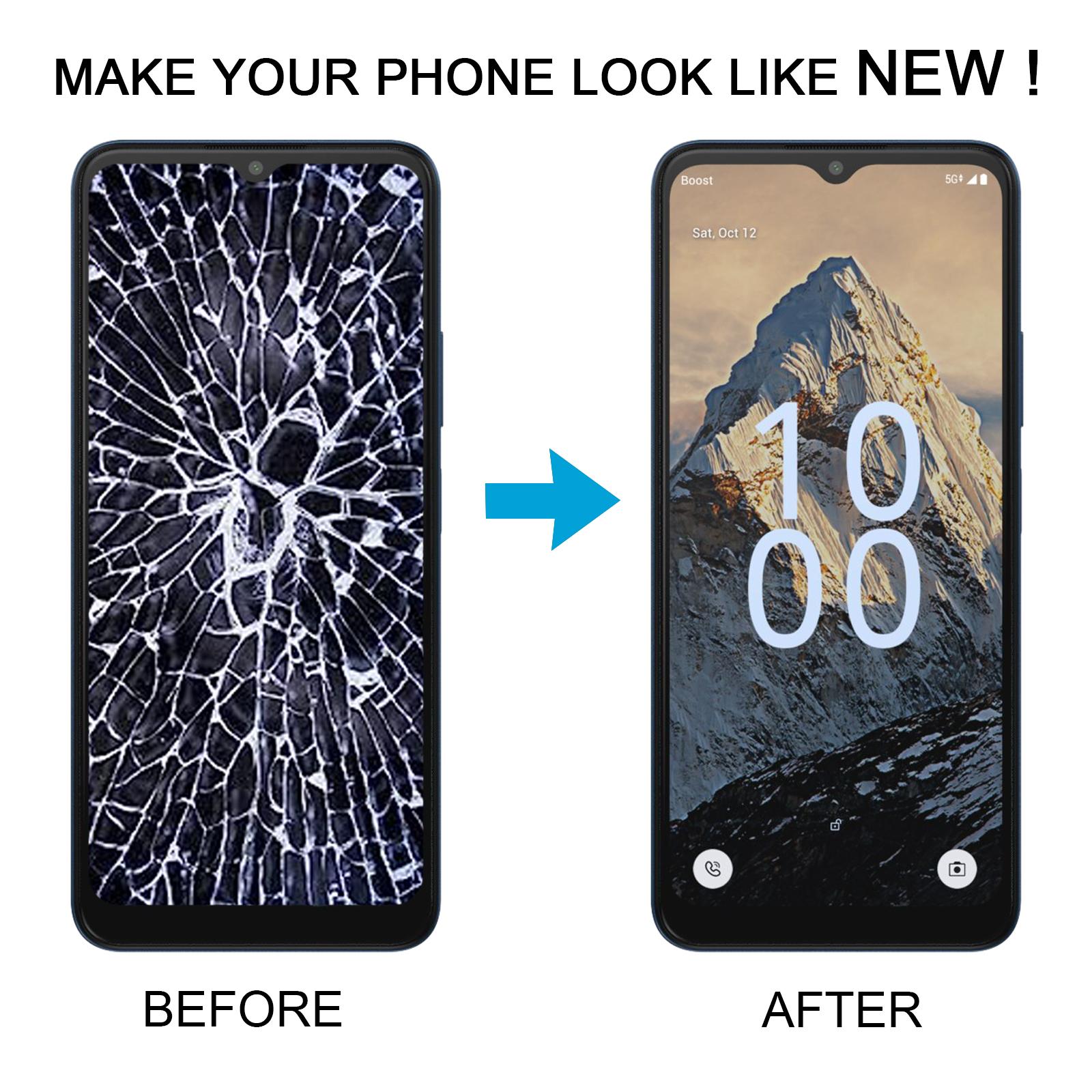 Boost Summit 5G SN339D Black LCD Screen Replacement - Image 5