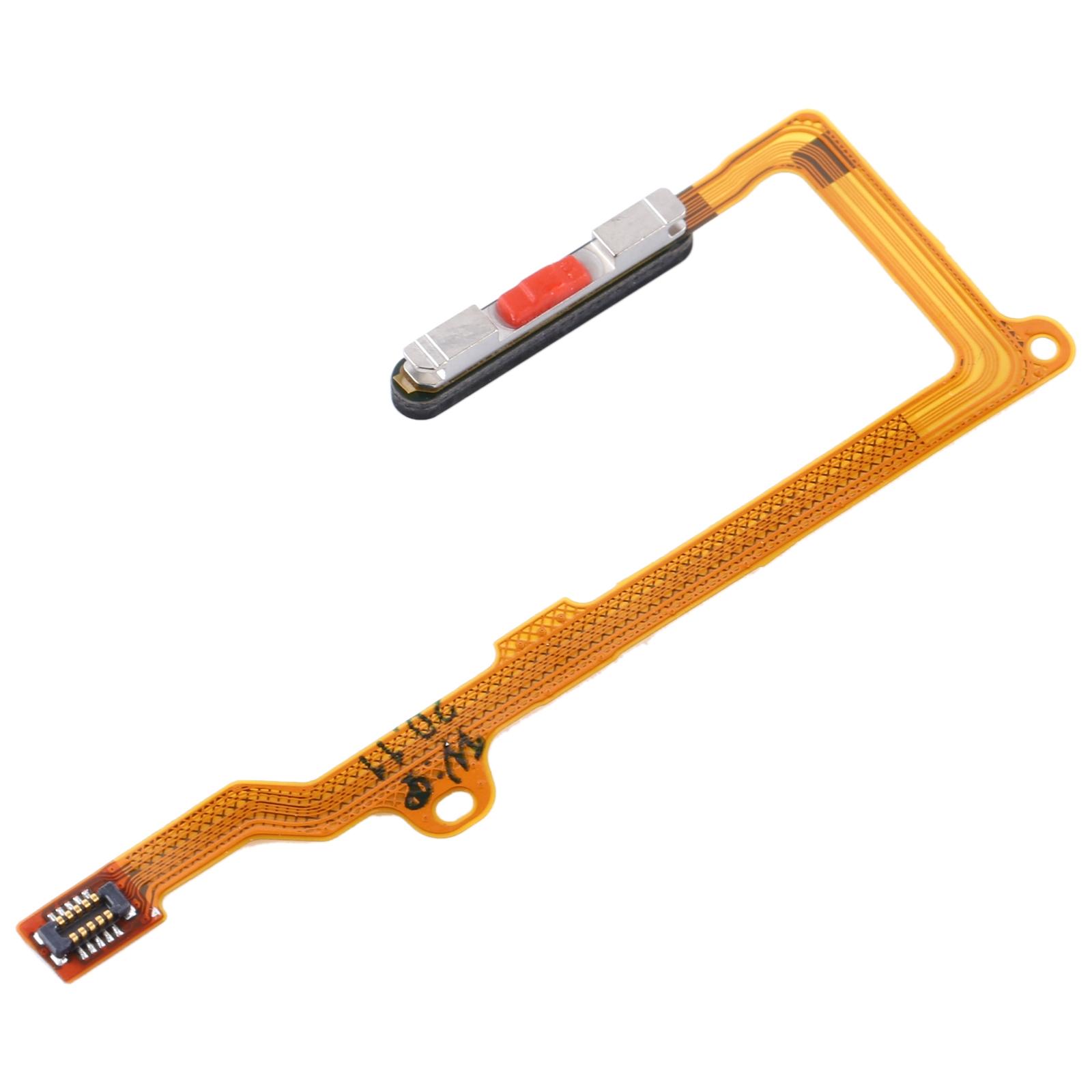 Huawei P smart 2021 Silver Fingerprint Sensor Flex Cable Replacement - Image 2