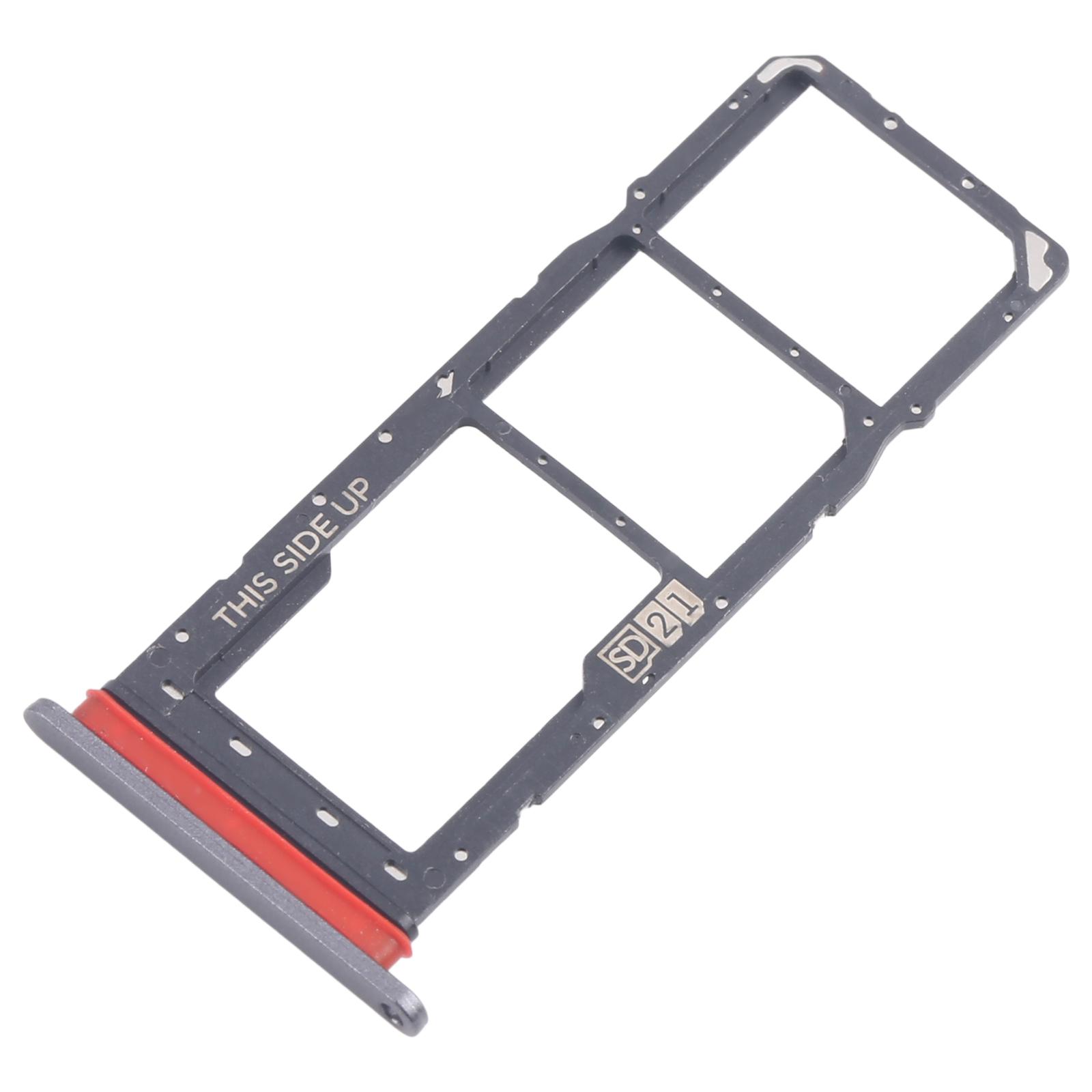 Motorola Moto E40 SIM card tray grey