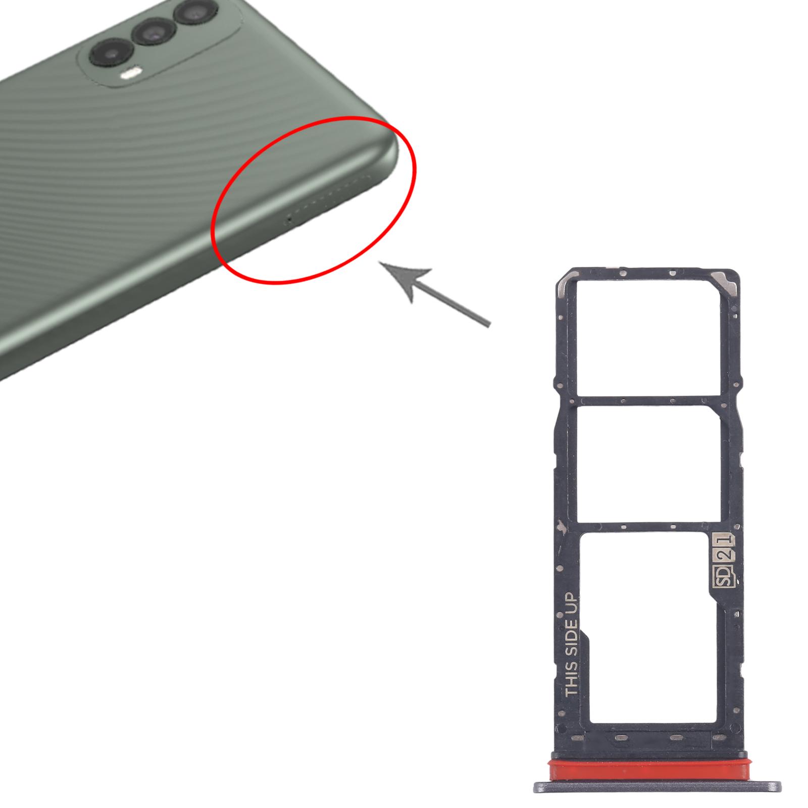 Motorola Moto E40 Grey SIM Card Tray Replacement - Image 3