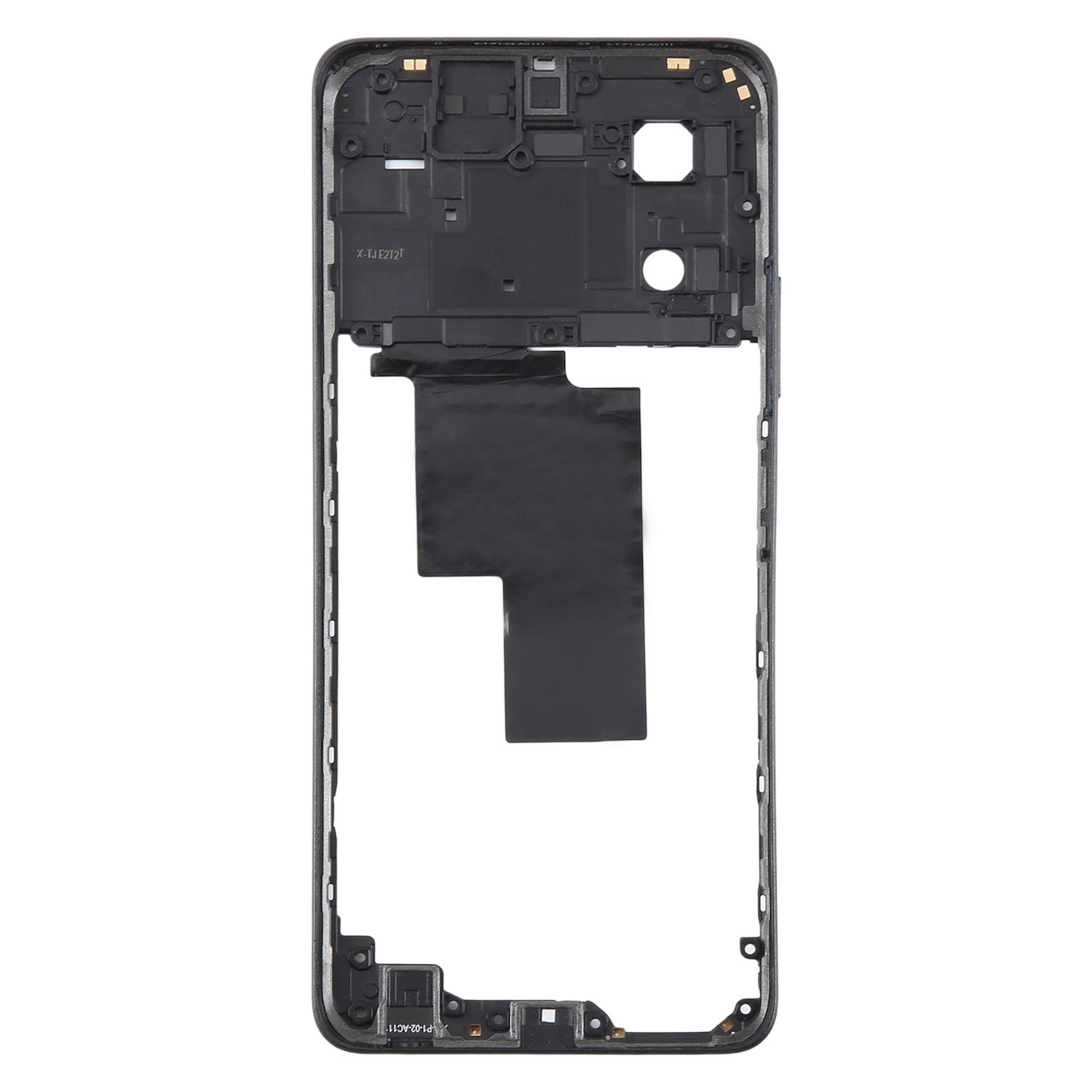 OPPO A58 4G CPH2577 Black Middle Frame Bezel Replacement - Image 2
