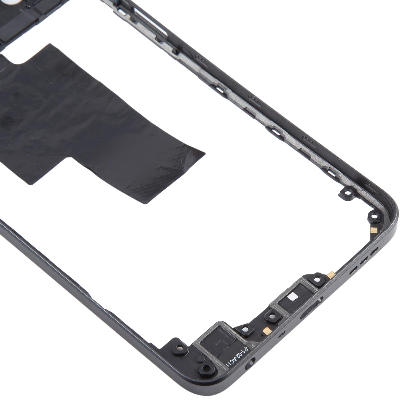 OPPO A58 4G CPH2577 Black Middle Frame Bezel Replacement - Image 3