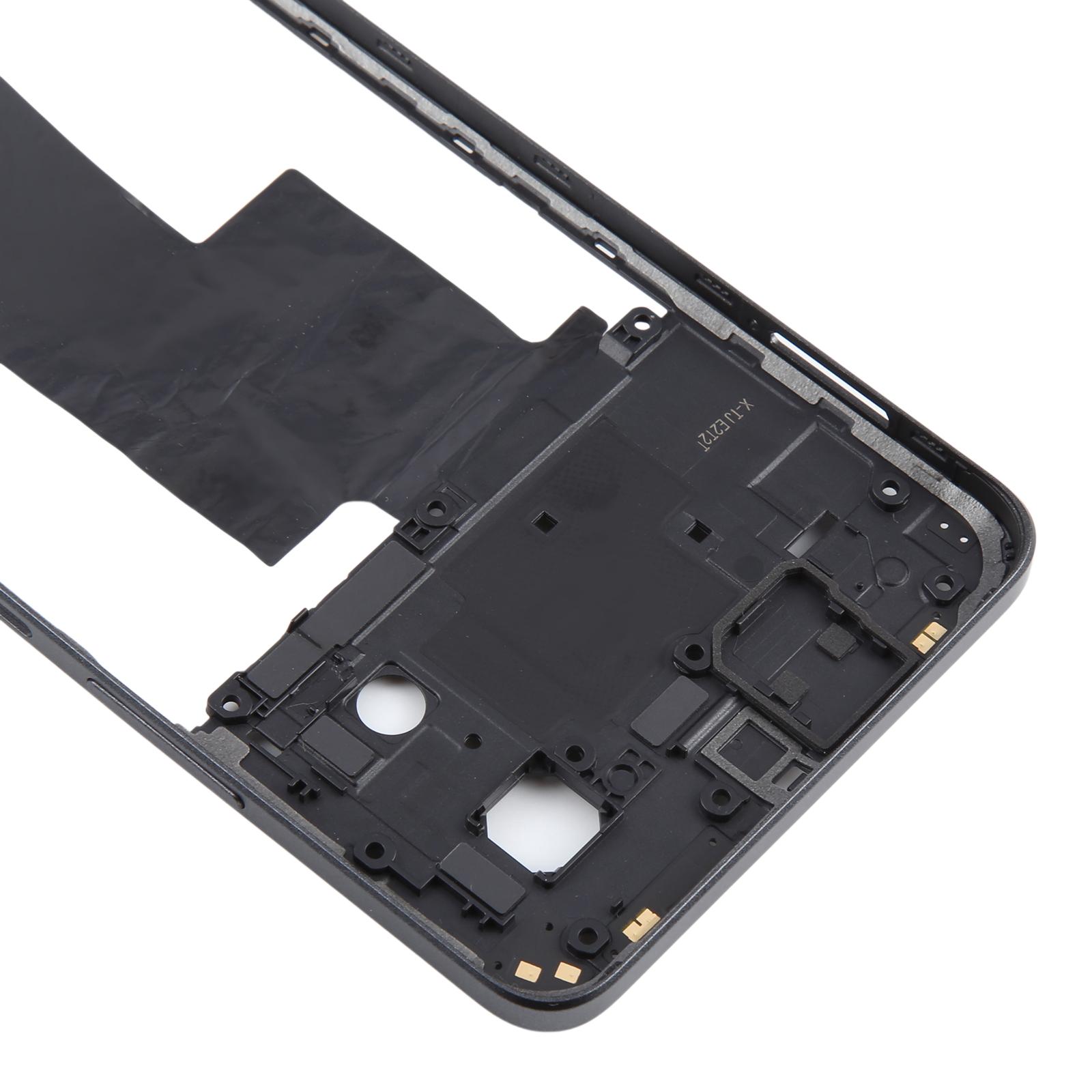 OPPO A58 4G CPH2577 Black Middle Frame Bezel Replacement - Image 4