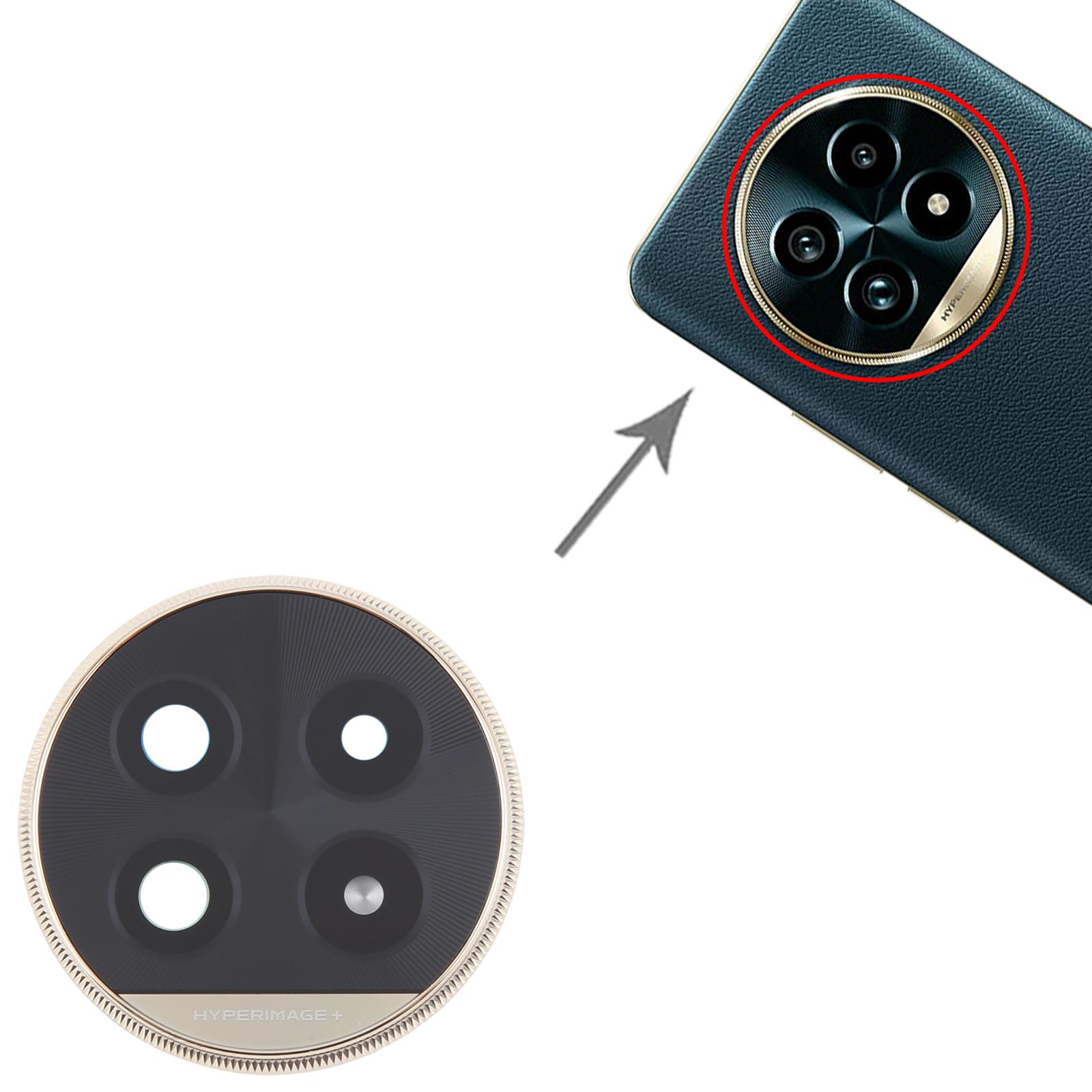 Realme 13 Pro Black Rear Camera Lens Cover Replacement - Image 3