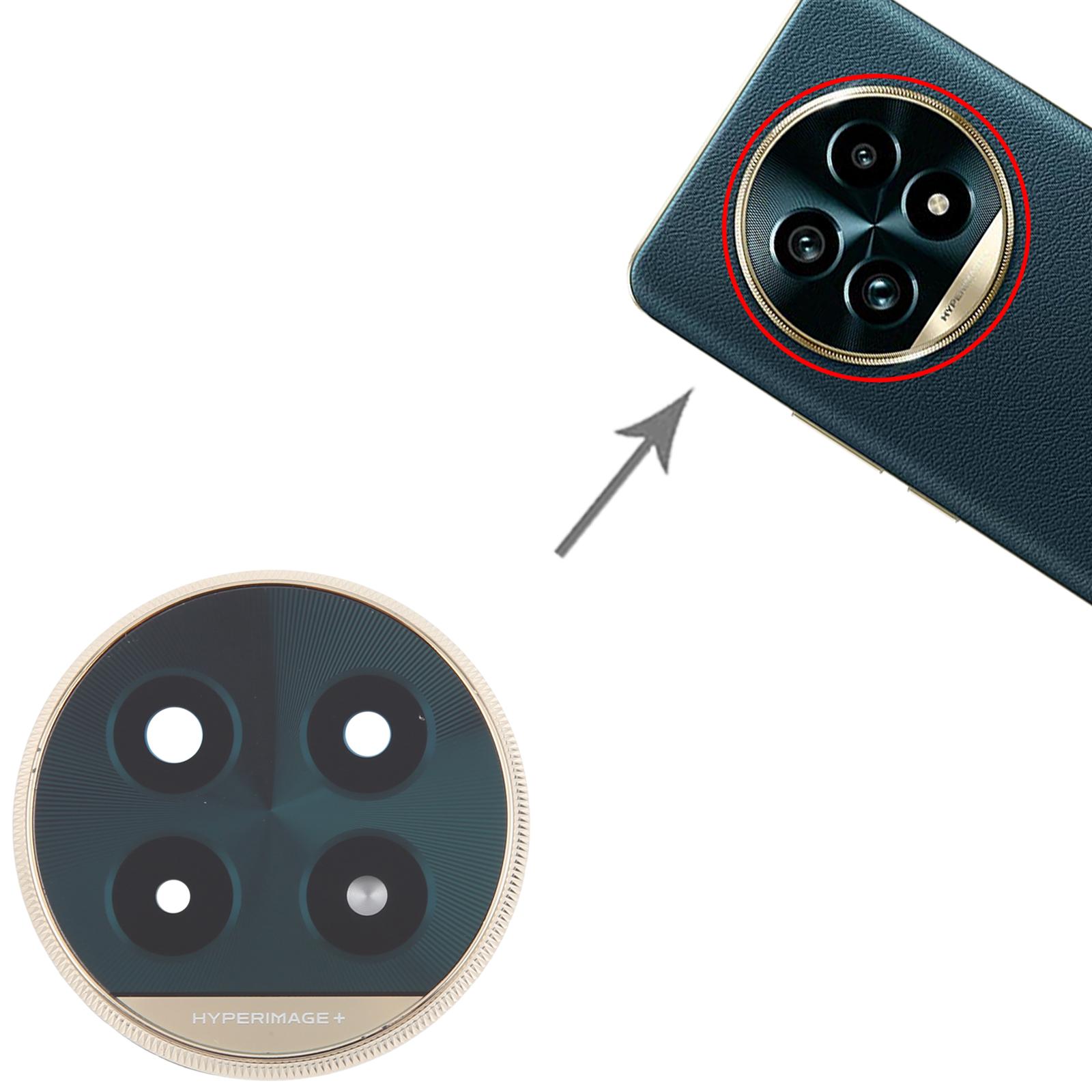 Realme 13 Pro Green Rear Camera Lens Cover Replacement - Image 3