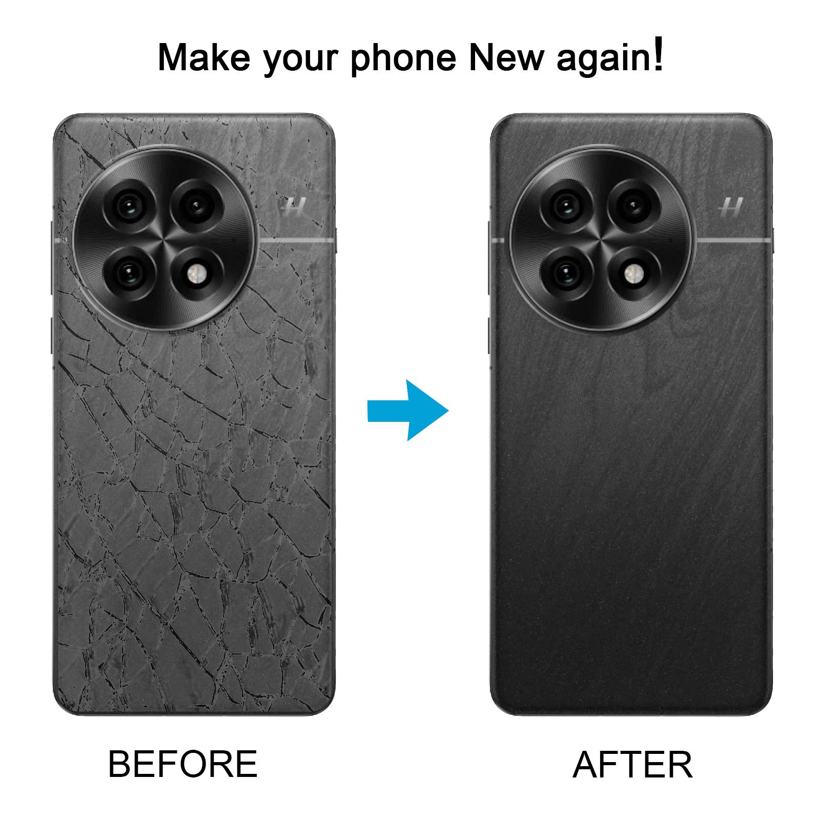 OnePlus Ace 5 Matte Gray Back Cover Replacement - Image 5