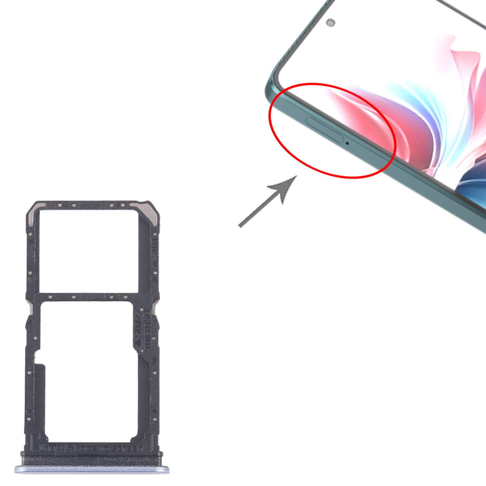 OPPO F25 Pro Blue SIM Card Tray Replacement - Image 3