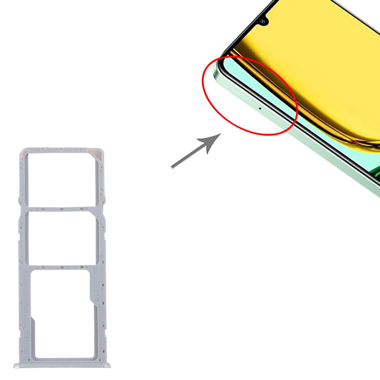 Realme C61 RMX3933 Green SIM Card Tray Replacement - Image 3