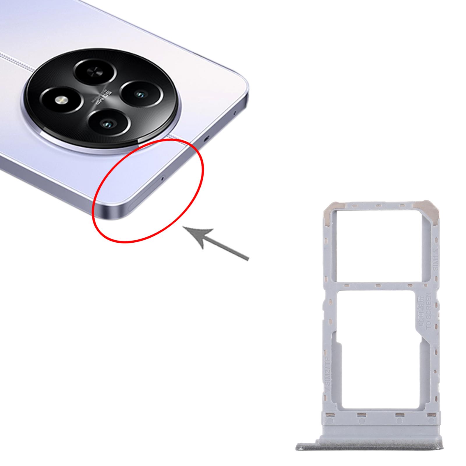 Realme 12x RMX3998 Dark Green SIM Card Tray Replacement - Image 3