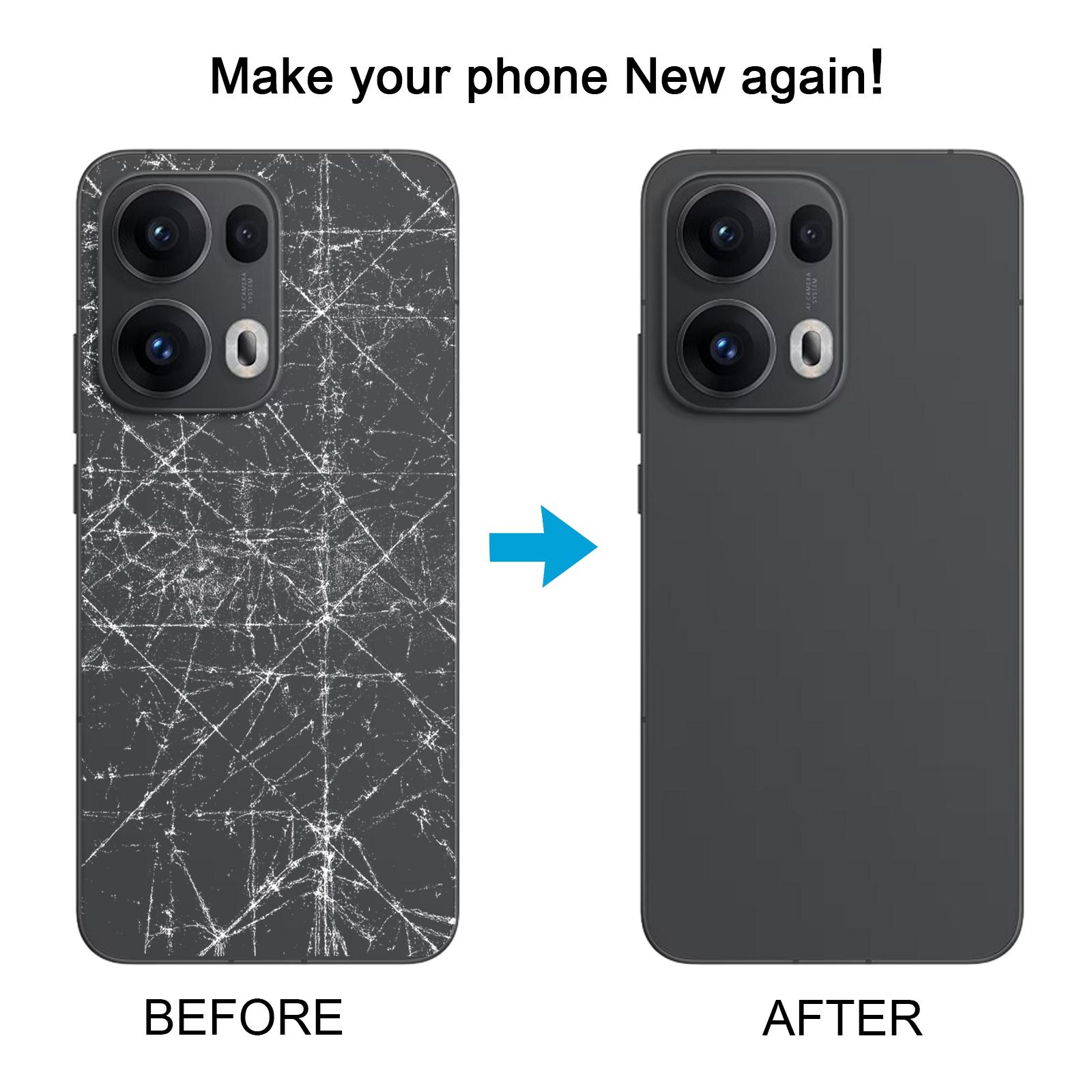 OPPO Reno13 Pro 5G CPH2697 Black Back Cover Replacement - Image 5