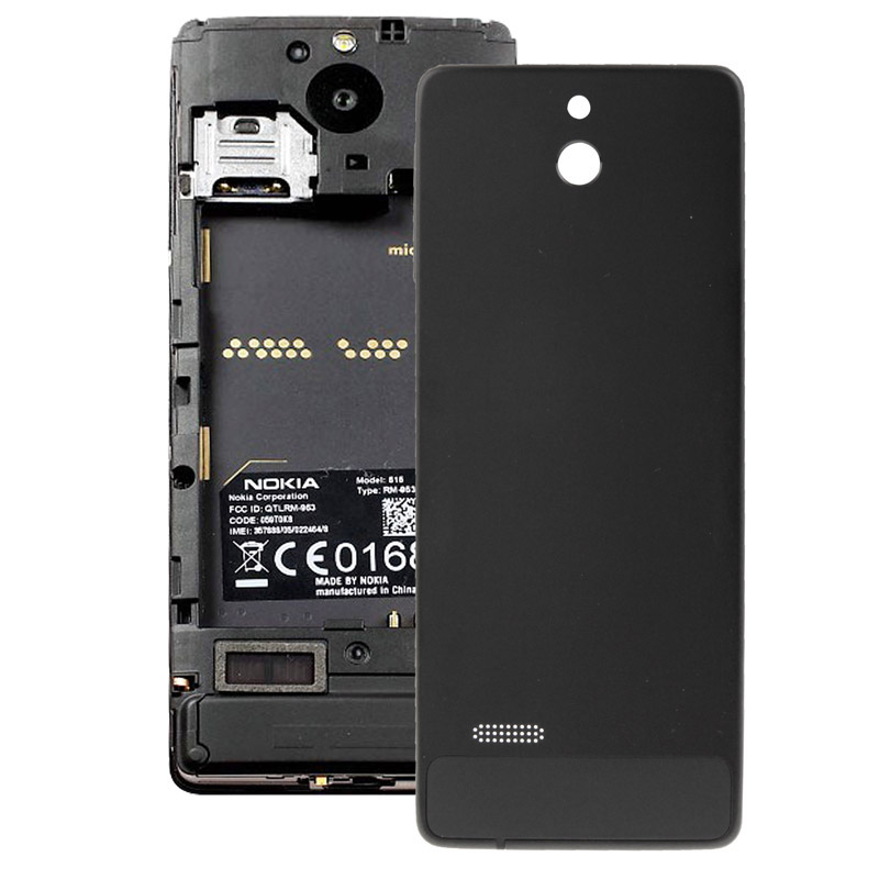 Nokia 515 black battery back cover