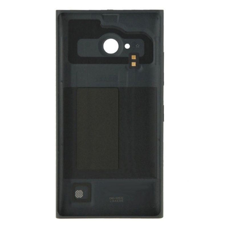 Nokia Lumia 730 Black Battery Back Cover Replacement - Image 2