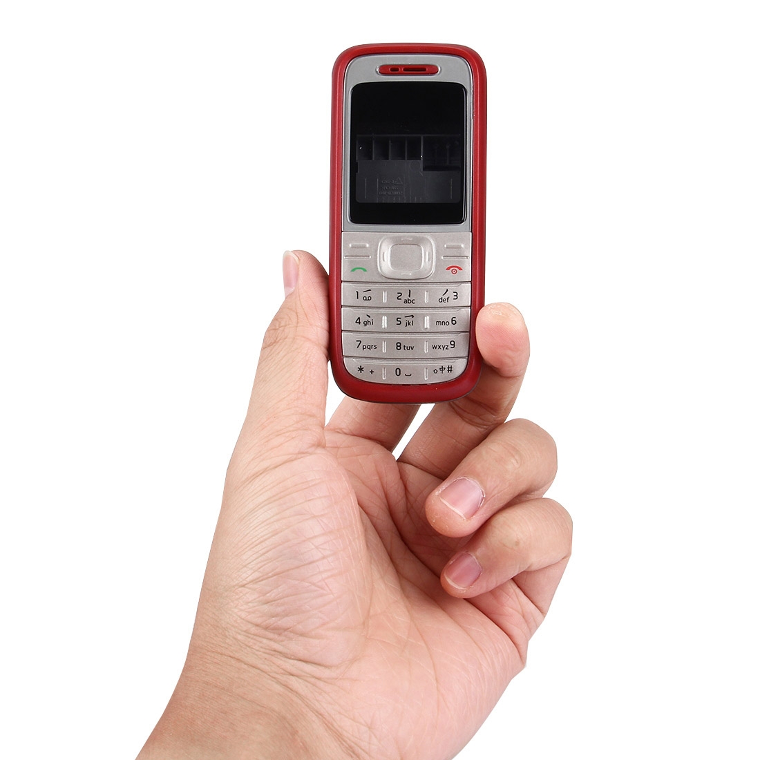 Nokia 1200 Red Full Housing Cover Replacement - Image 7