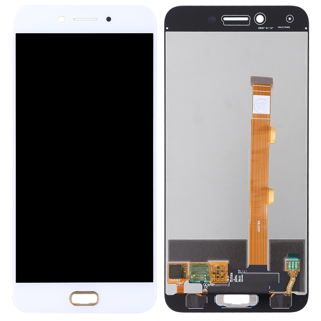 OPPO A77 White LCD Screen with Digitizer Replacement - Image 2