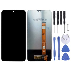 OPPO A7 screen replacement black