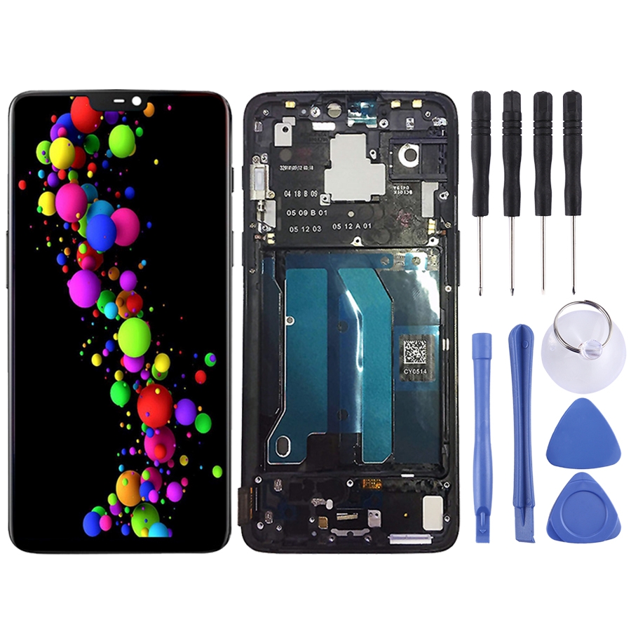 OnePlus 6 LCD screen replacement black