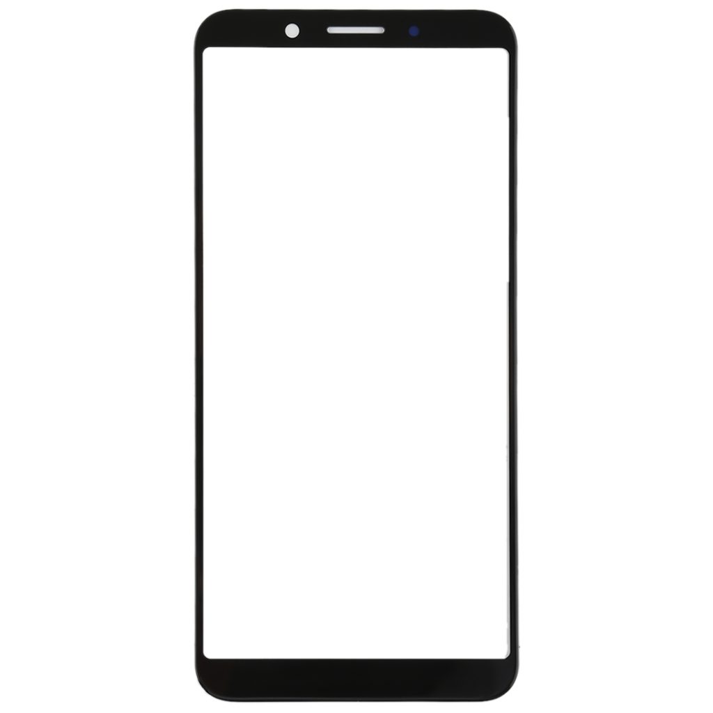 OPPO A1 front screen outer glass black