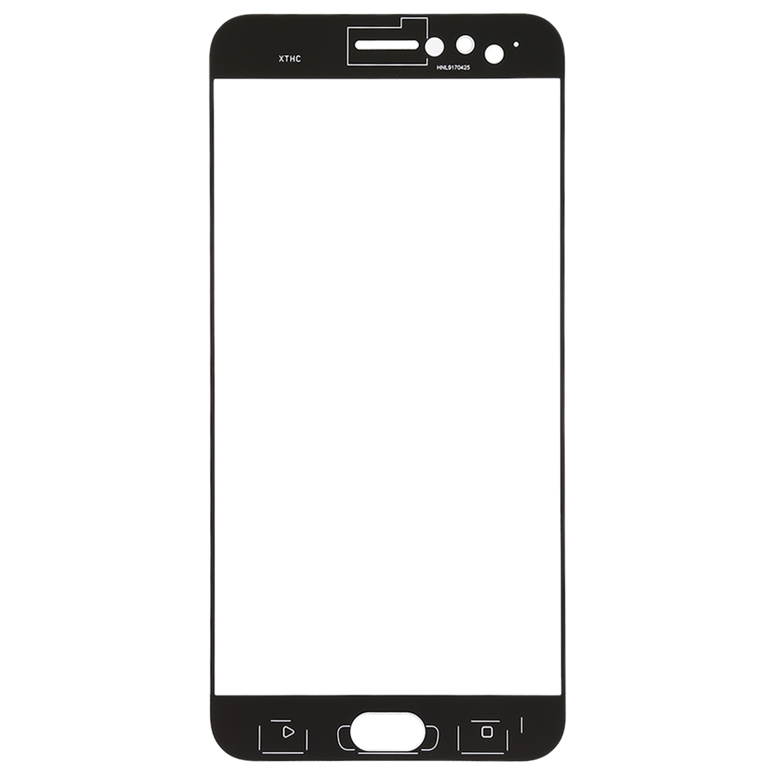 OPPO R11 Plus White Front Screen Glass Replacement - Image 2