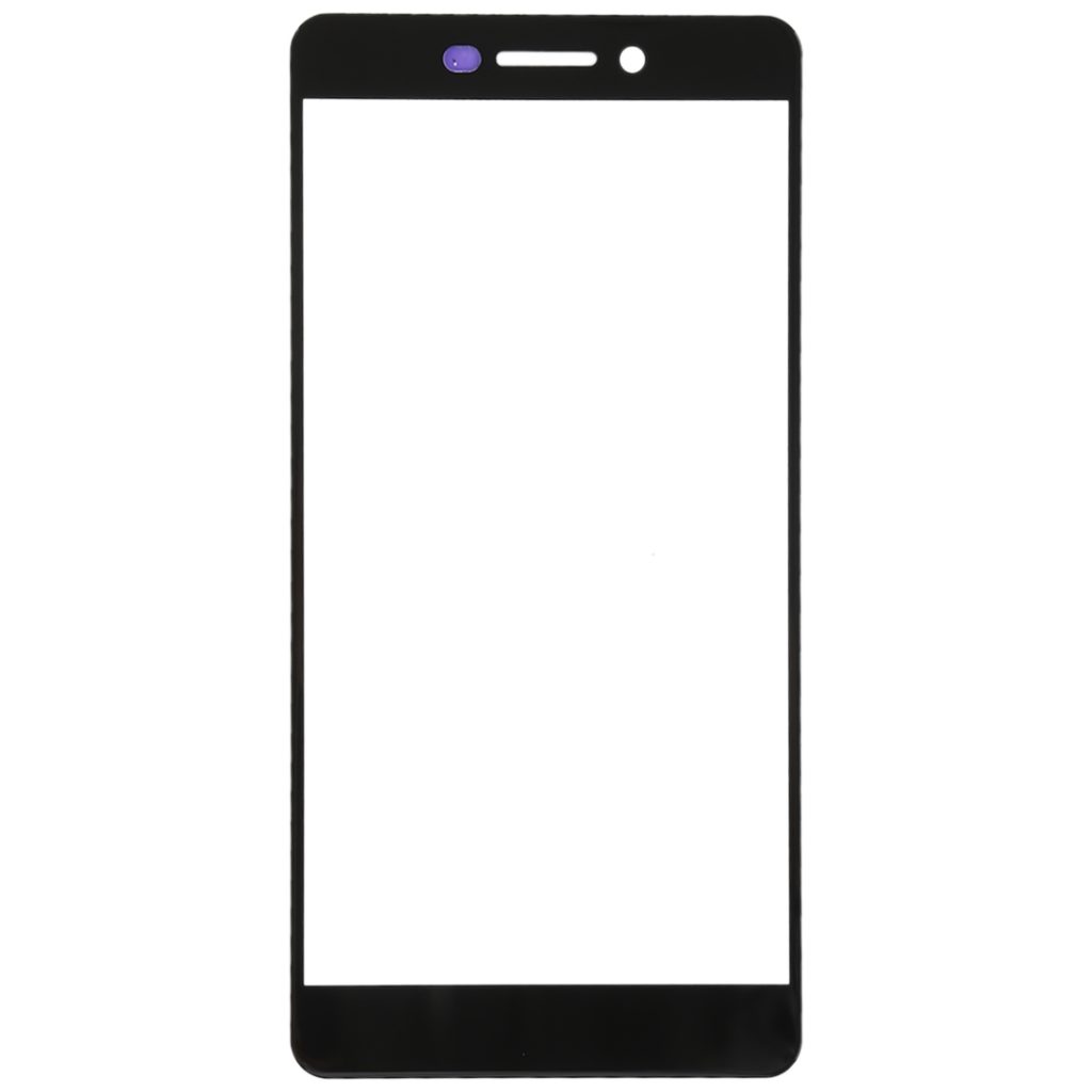 Nokia 6.1 front screen outer glass replacement black