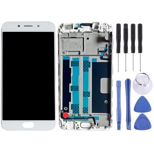OPPO R9s white LCD screen replacement