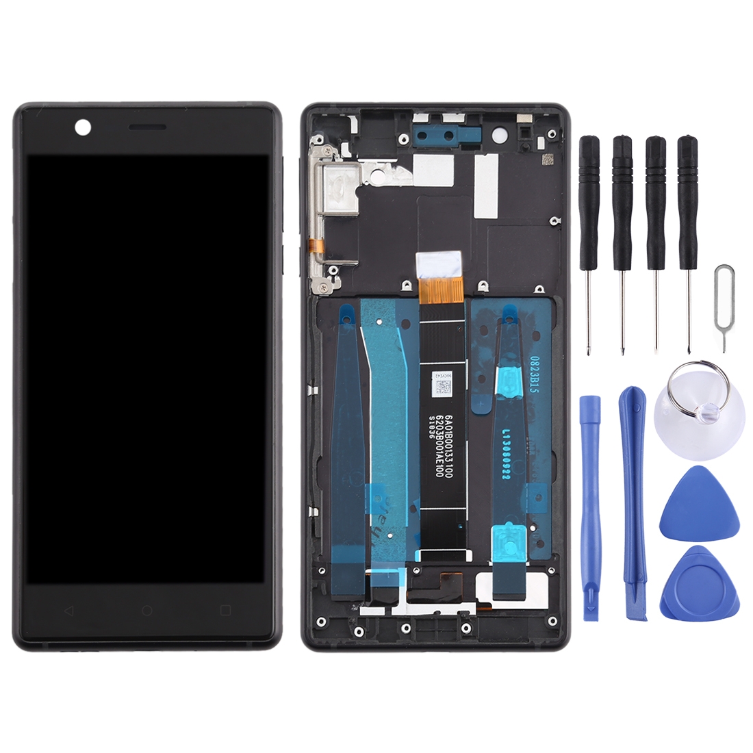Nokia 3 TA-1032 LCD screen replacement black