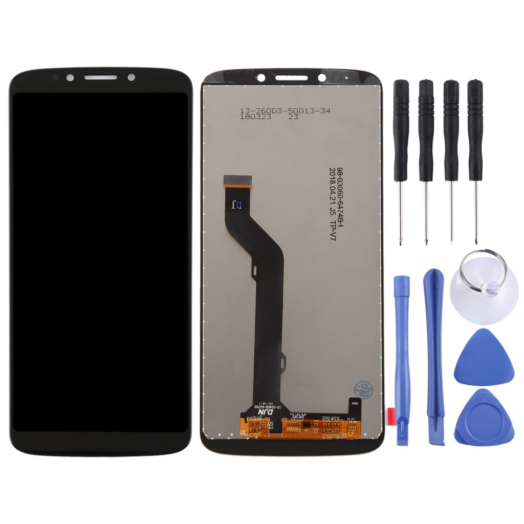 Motorola Moto E5 Plus LCD screen replacement black
