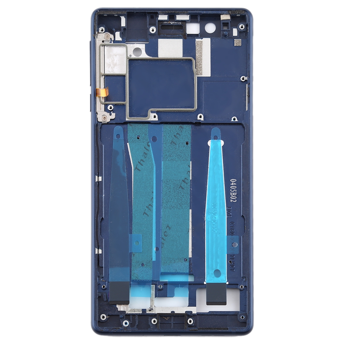 Nokia 3 front housing bezel replacement blue