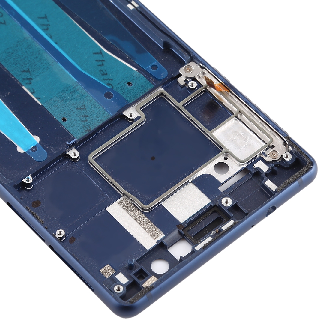 Nokia 3 Blue Front Housing LCD Frame Bezel Plate Replacement - Image 3