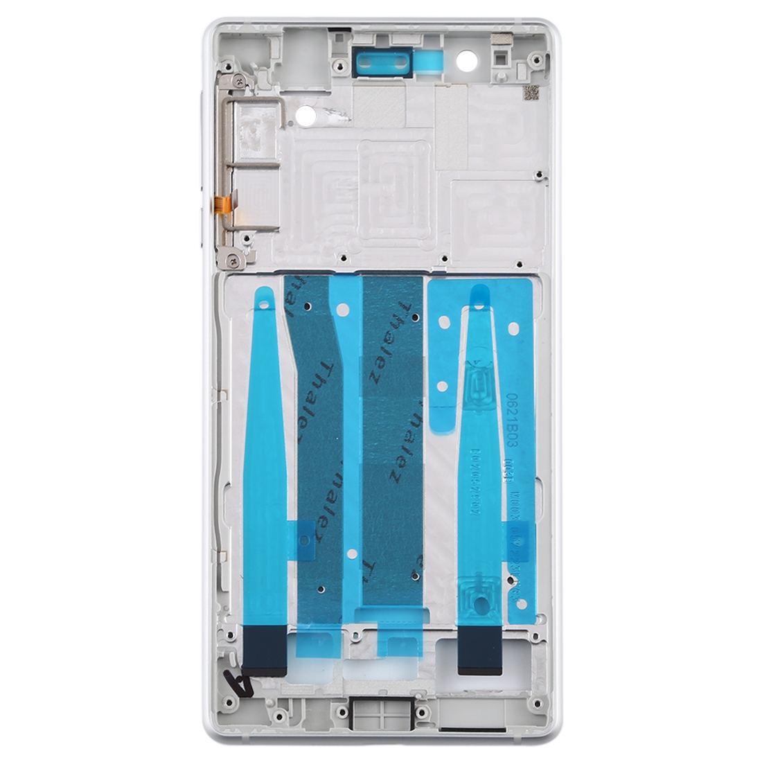 Nokia 3 front housing bezel frame white