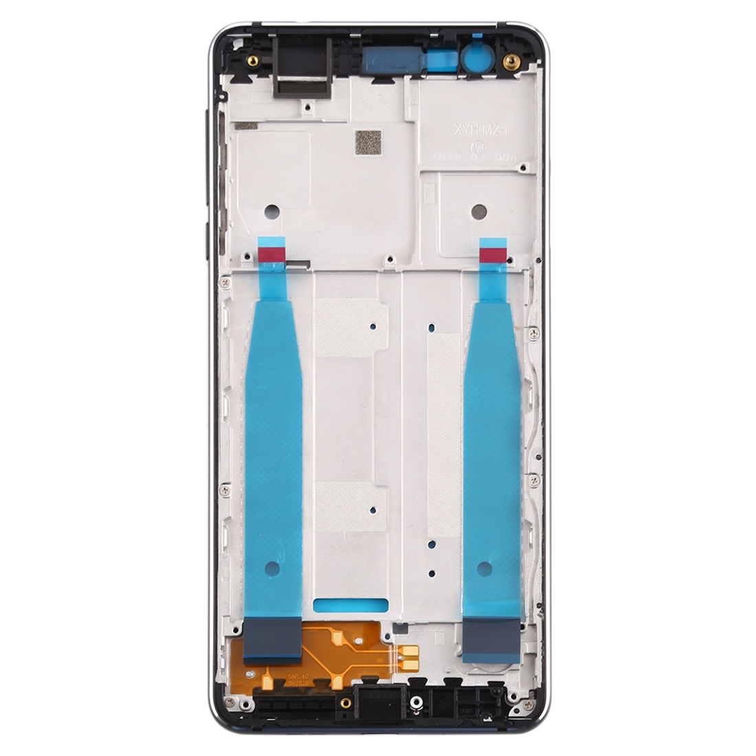 Nokia 3.1 front housing frame bezel black