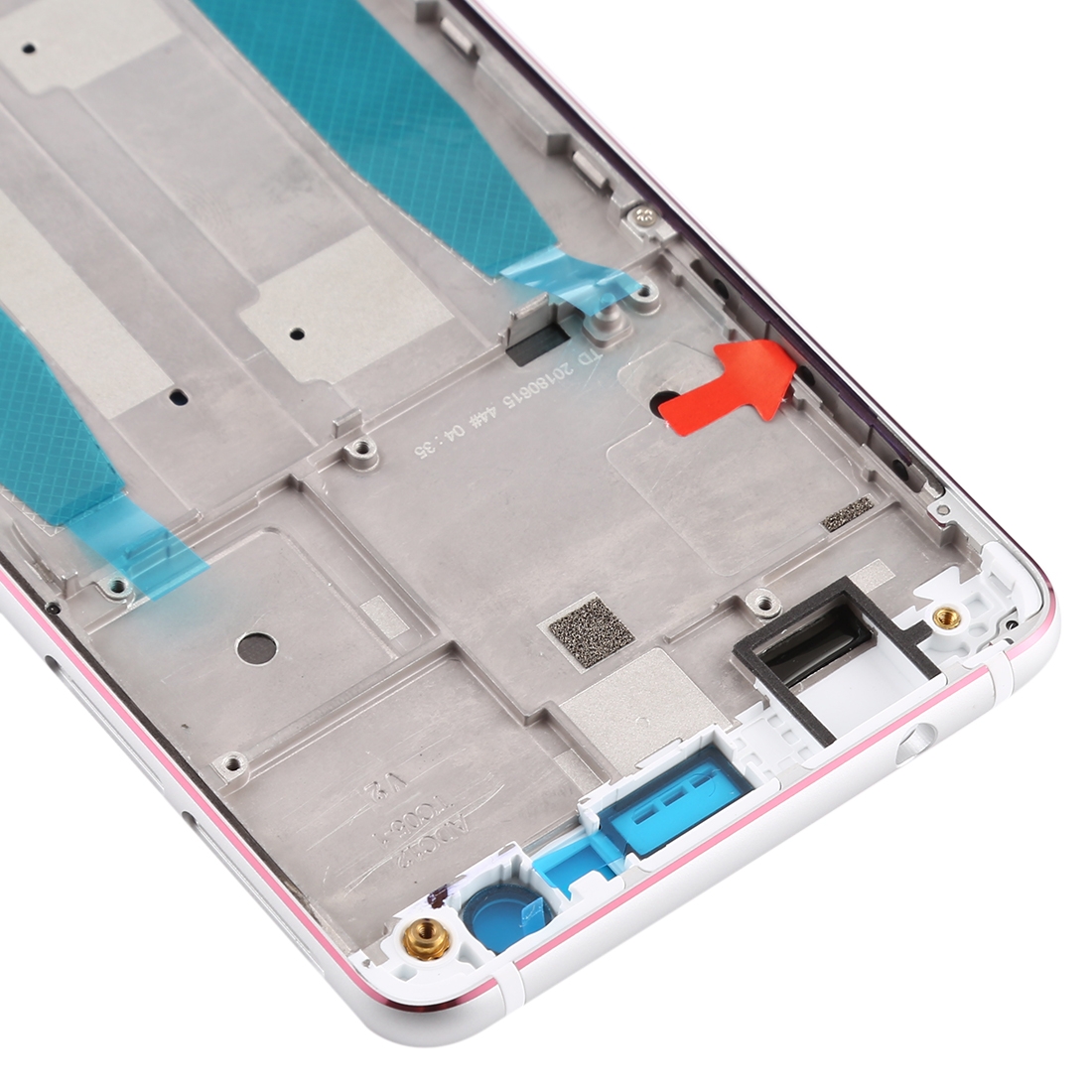 Nokia 3.1 White Front Housing Frame Bezel Replacement - Image 3