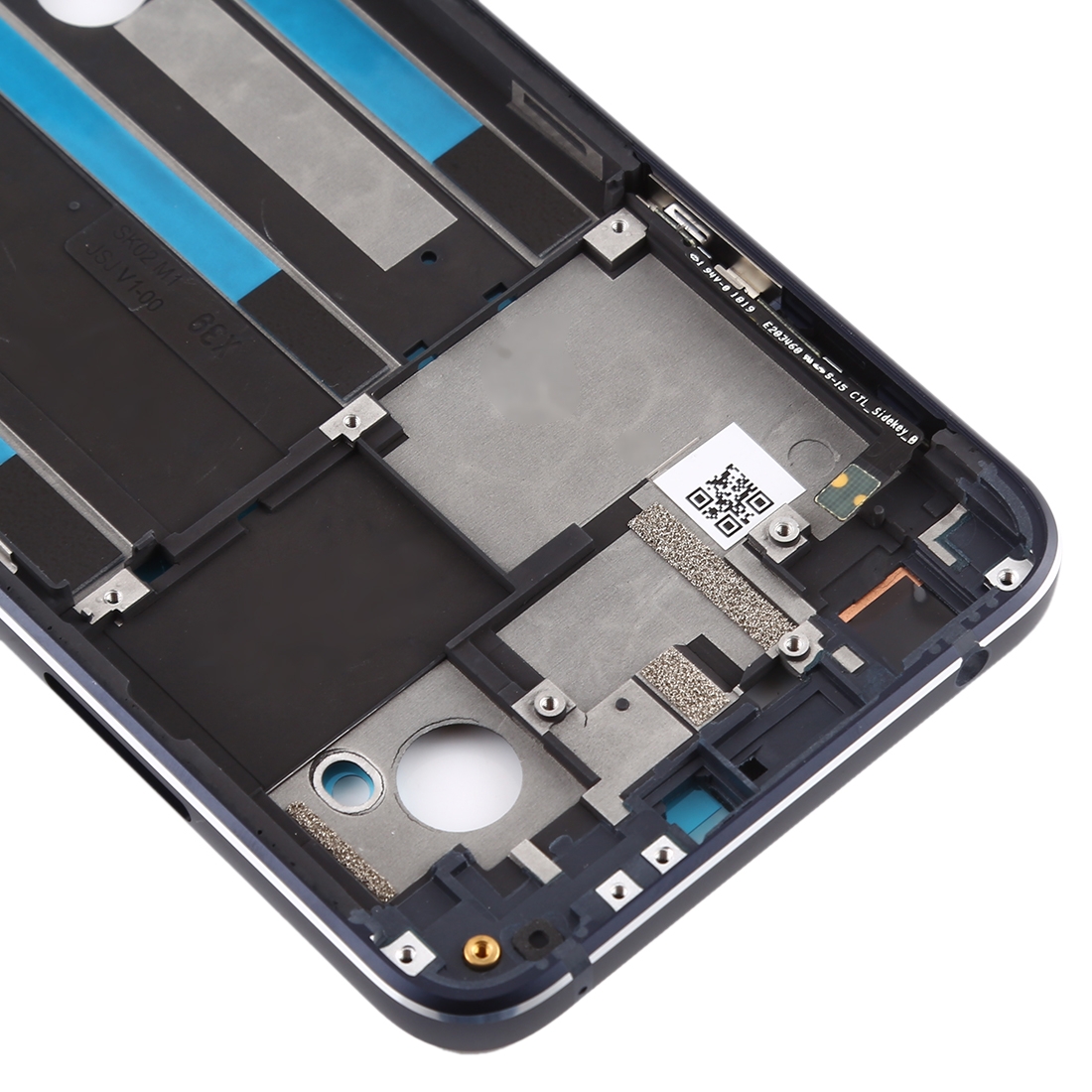 Nokia 7.1 Black Front Housing Frame Replacement - Image 3