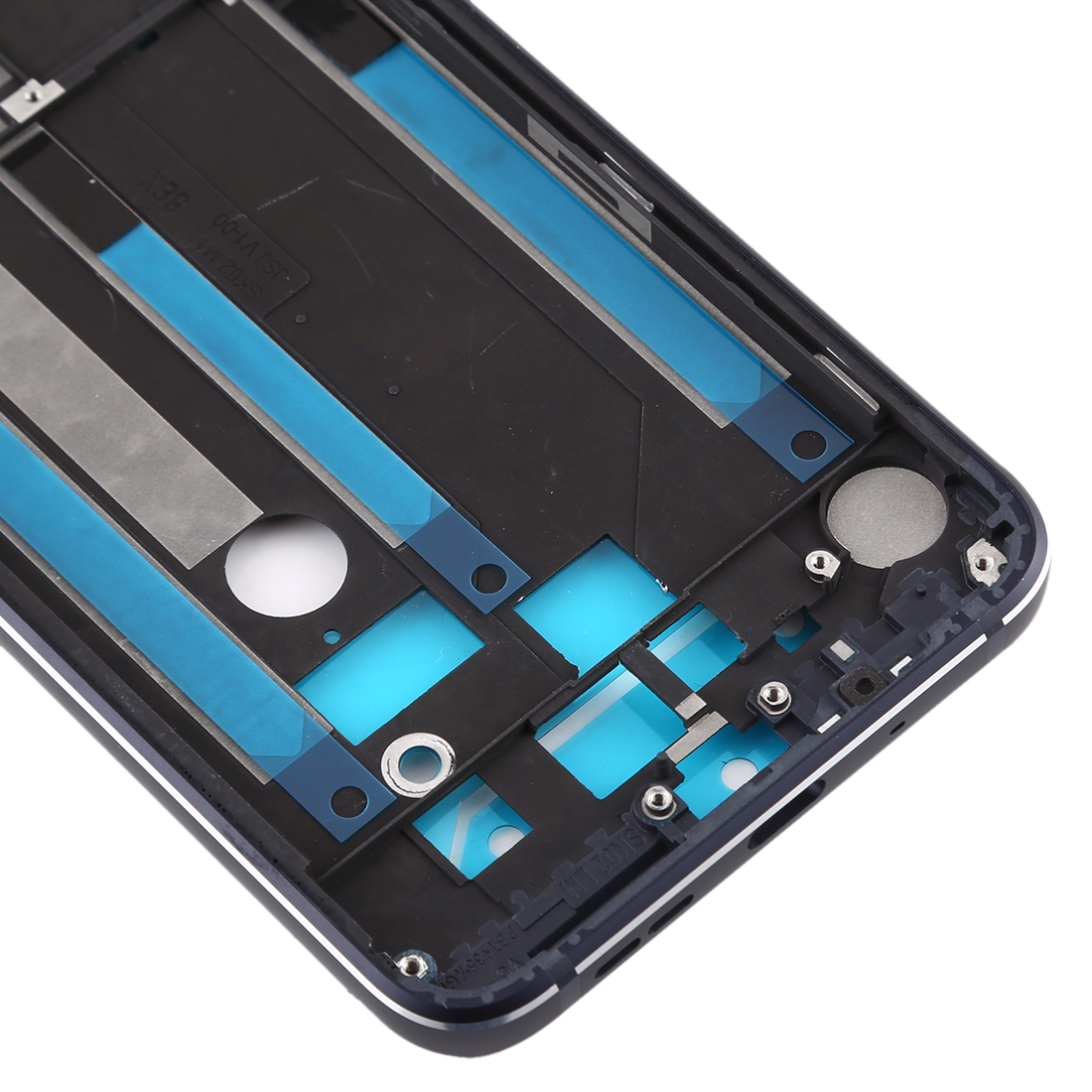 Nokia 7.1 Black Front Housing Frame Replacement - Image 4