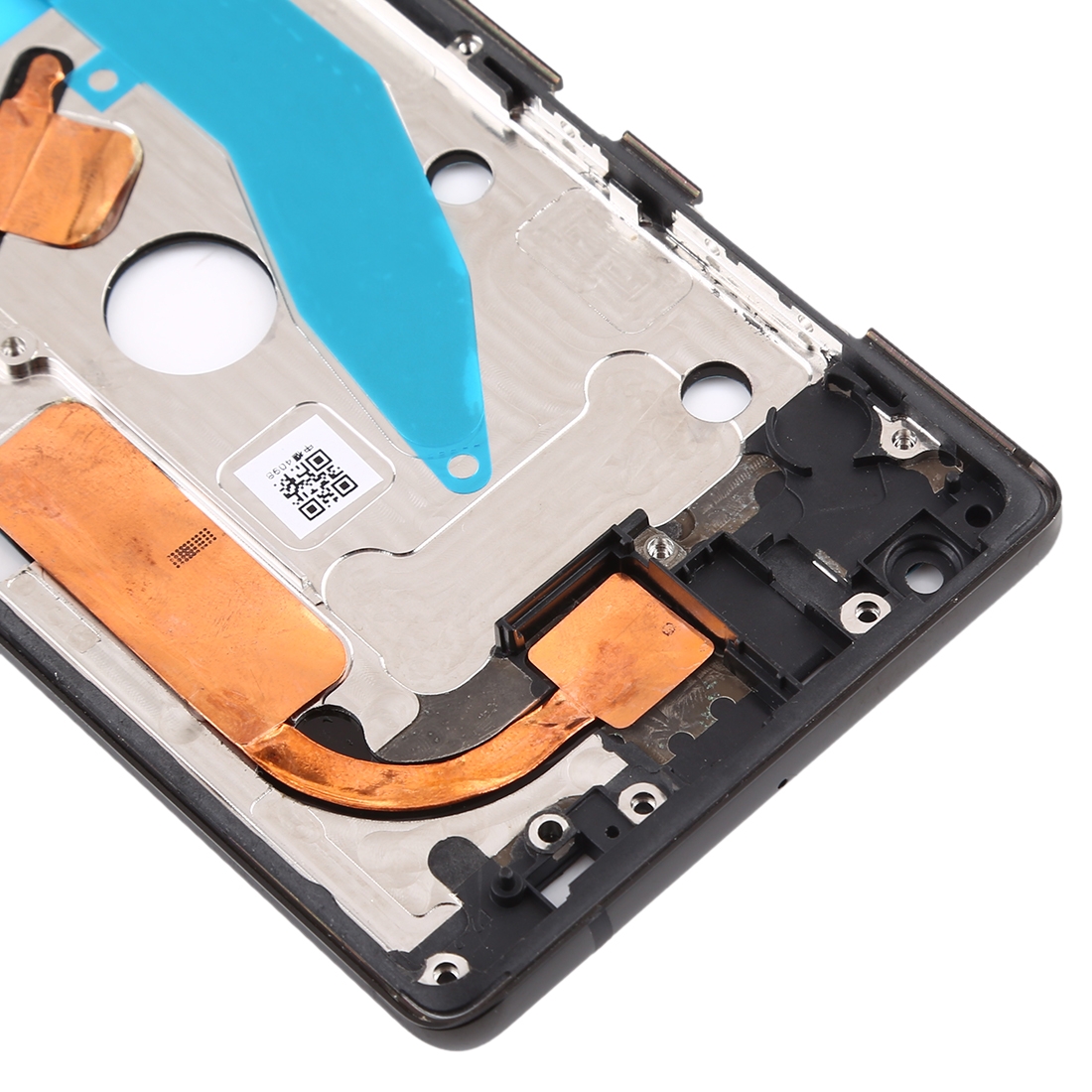 Nokia 8 Sirocco Black Front Housing Frame Replacement - Image 3