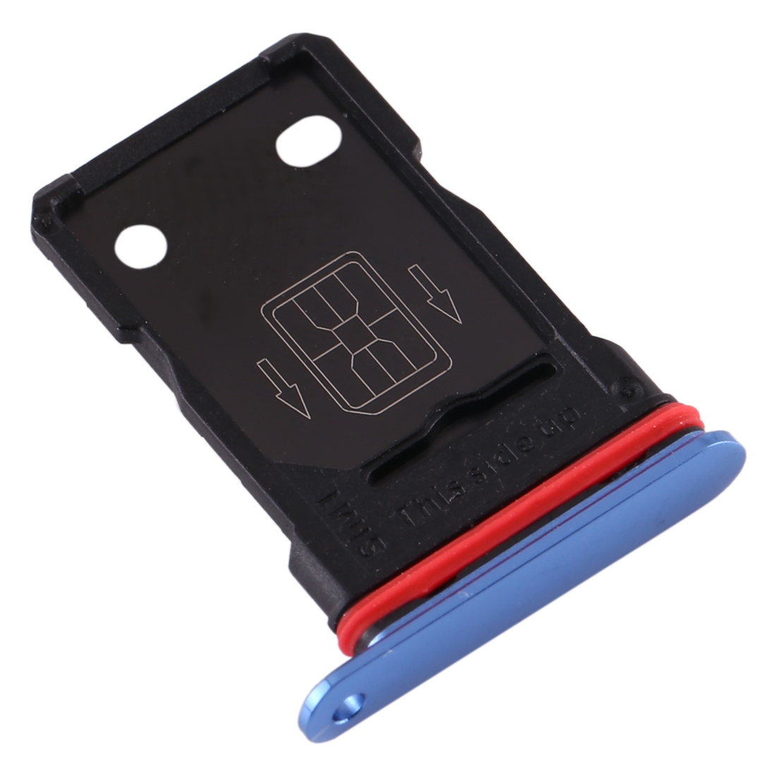OnePlus 7T Blue SIM Card Tray Replacement - Image 3