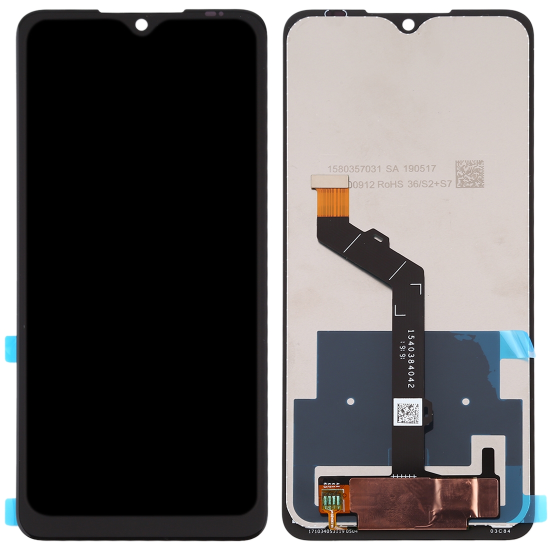 Nokia 7.2 LCD Screen Digitizer Full Assembly Replacement - Image 2