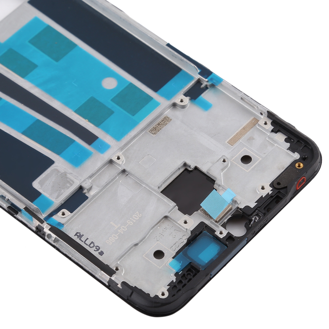 OPPO A9 Black Front Housing LCD Frame Bezel Plate Replacement - Image 3
