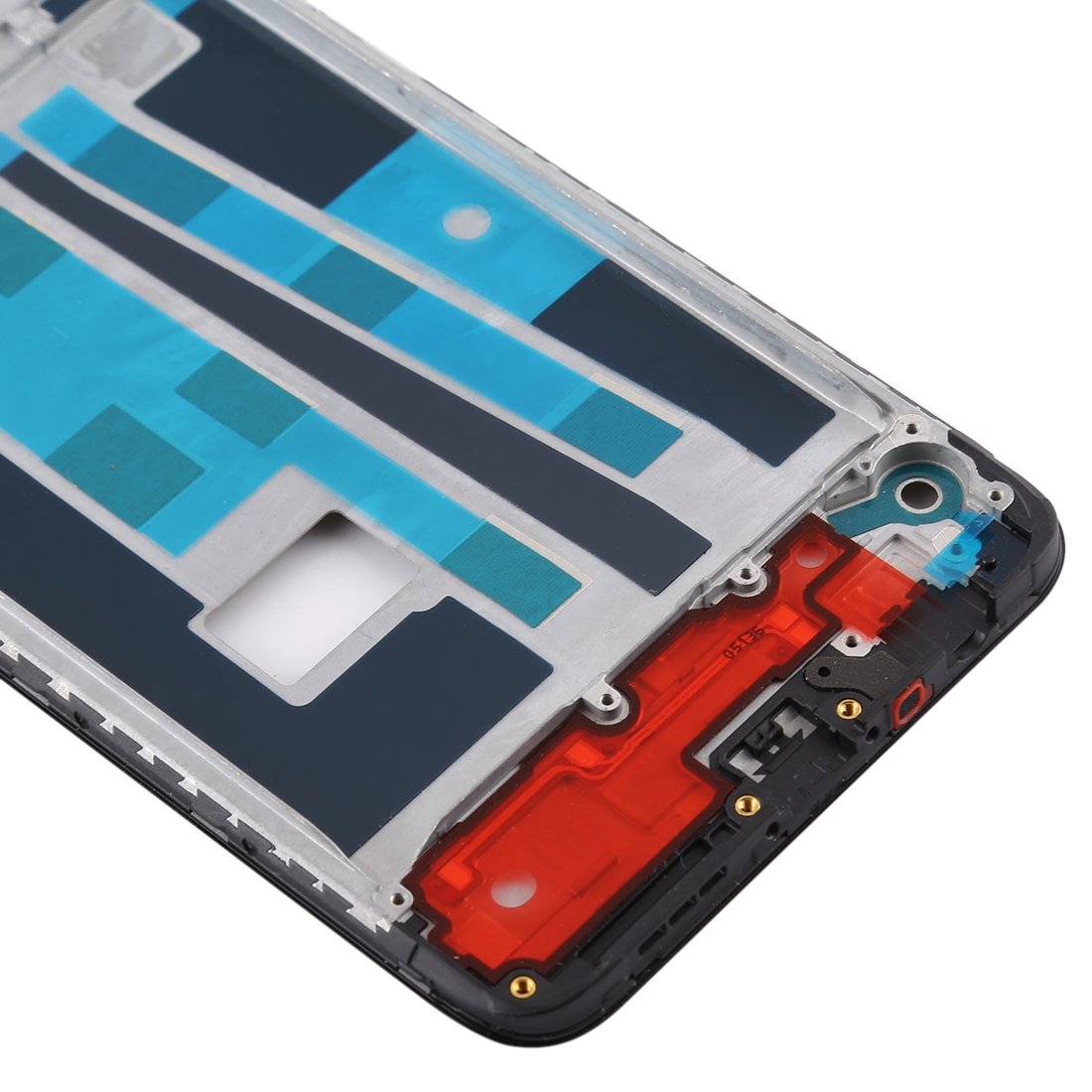 OPPO A9 Black Front Housing LCD Frame Bezel Plate Replacement - Image 4