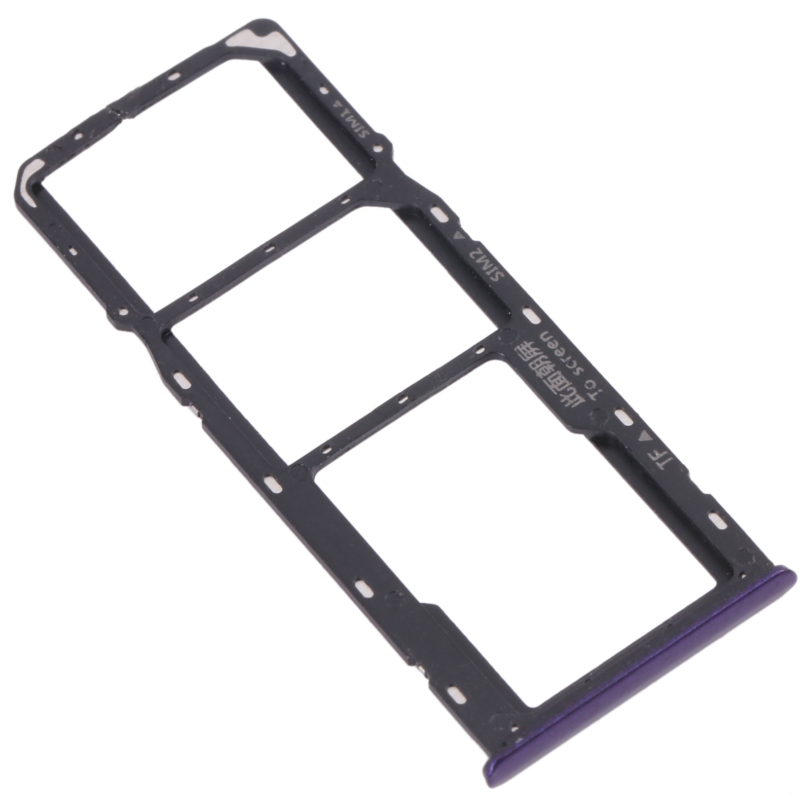 Realme 5 purple SIM card tray replacement