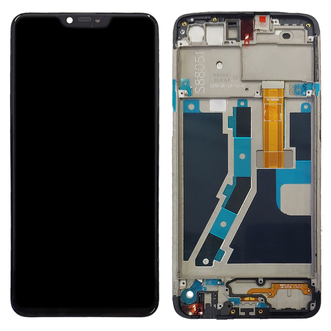 OPPO A5 A3s Black LCD Screen Replacement - Image 2