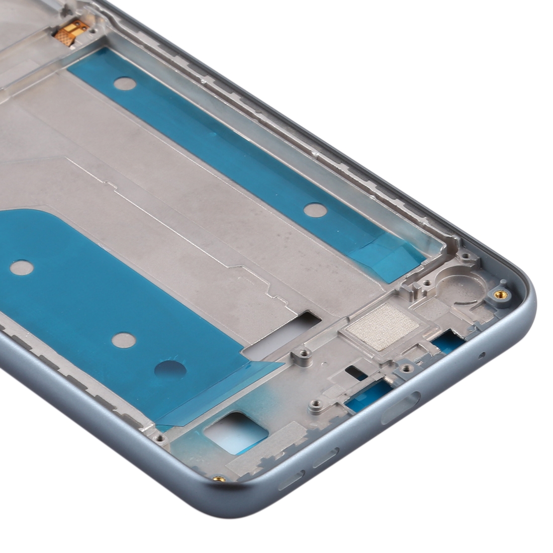 Nokia 7.2 Silver Middle Frame Bezel Replacement - Image 4